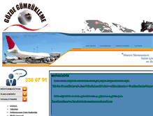 Tablet Screenshot of gozdegumrukleme.com